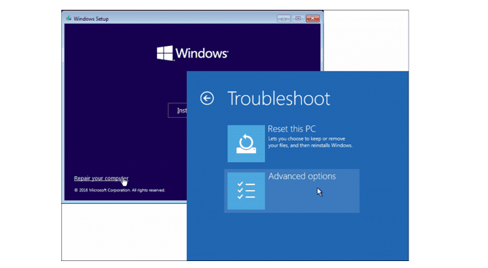 troubleshoot windows 10 won't boot
