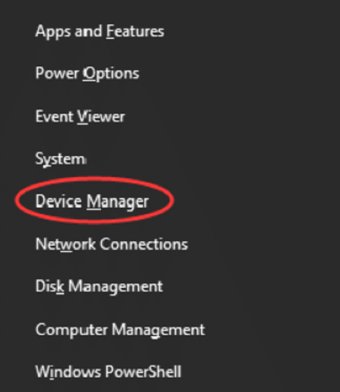 Open device manager