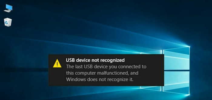 usb device error