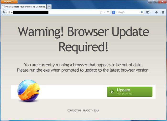 update your browser