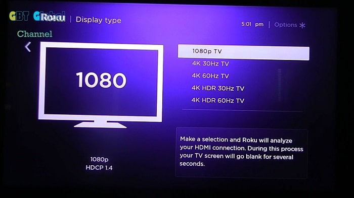 youtube cast to Roku not working