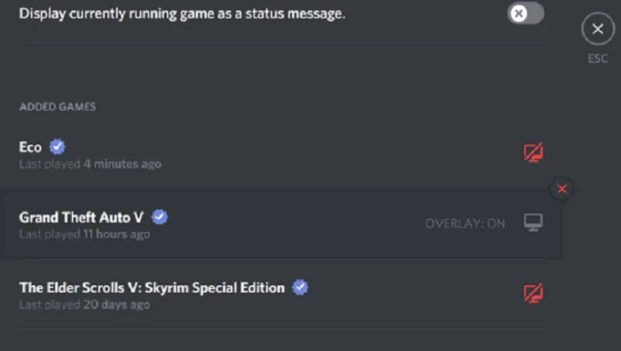 add games to discord