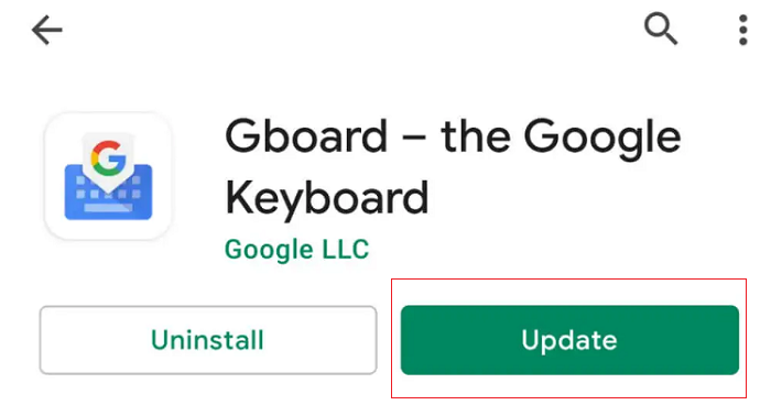 update gboard