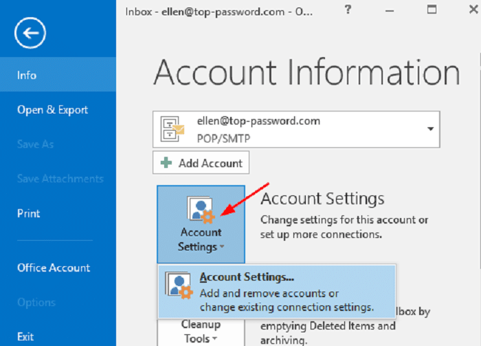 create a new account on outlook