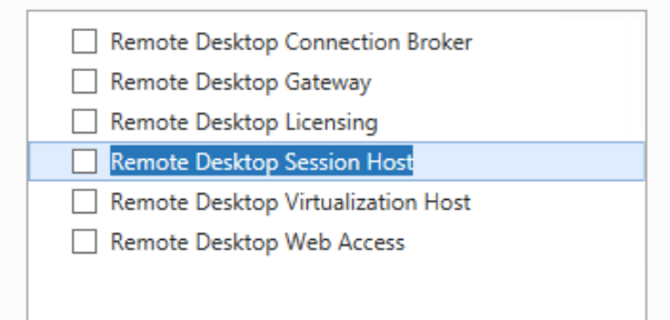 remote desktop session host