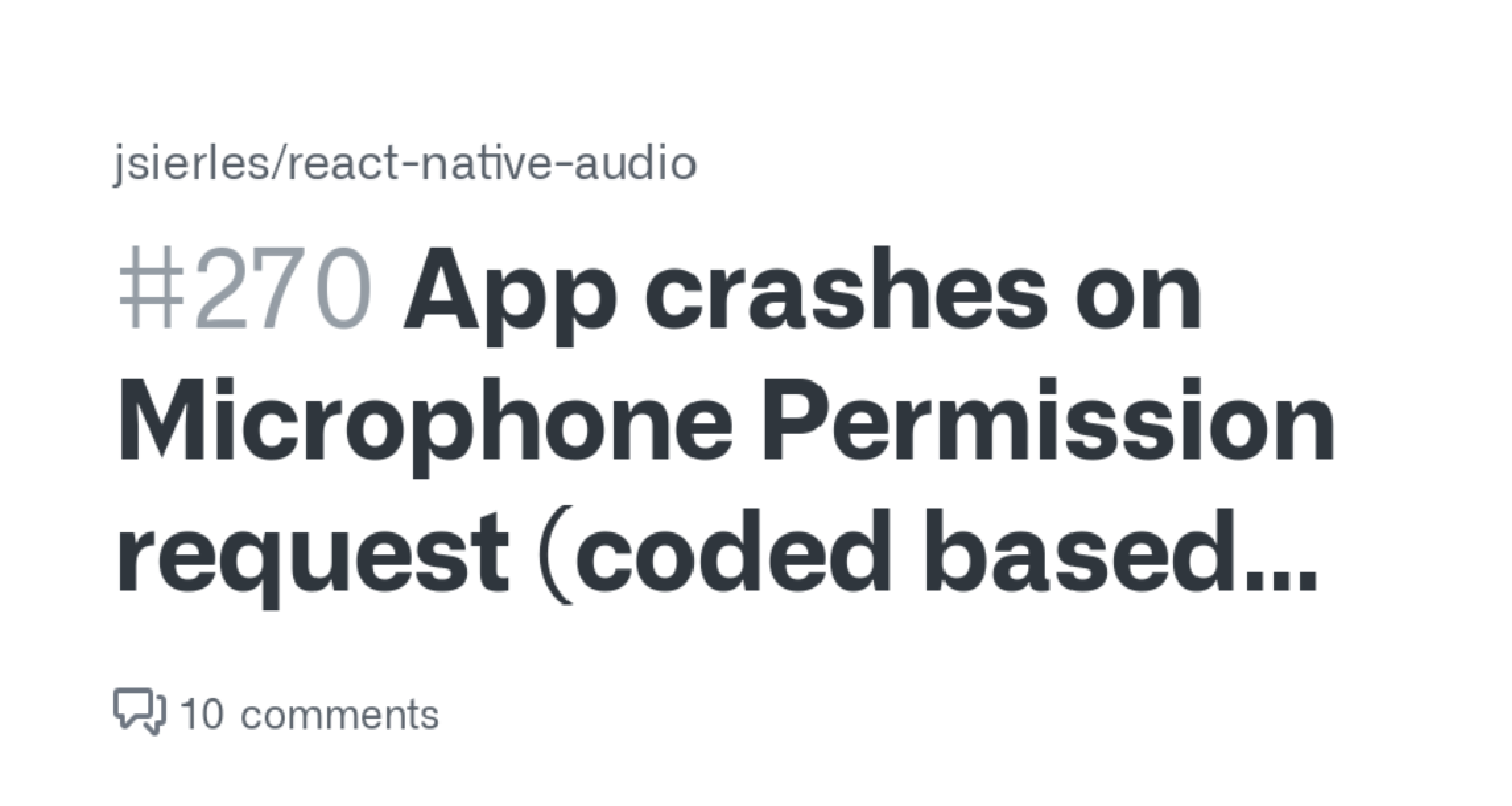 app crashes
