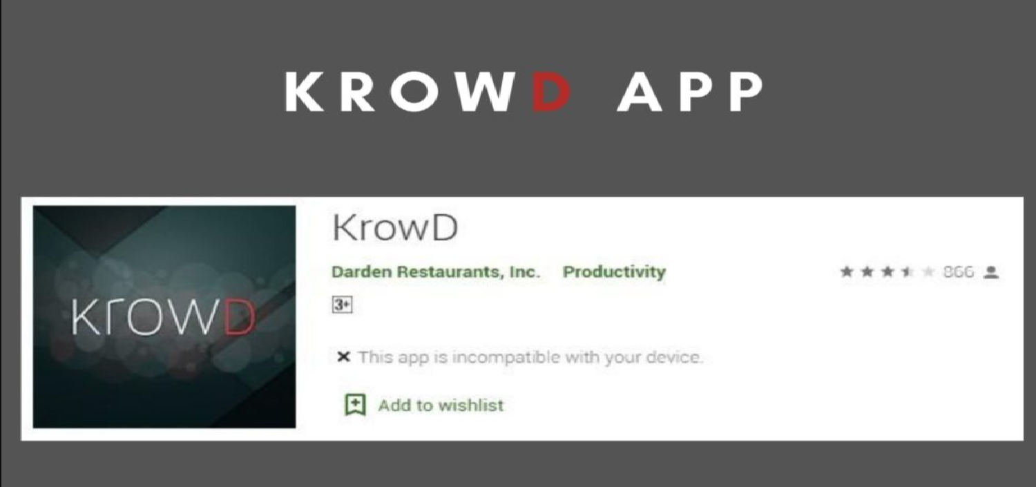 downloading krowd on iphone